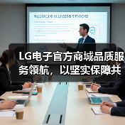 LG电子官方商城品质服务领航，以坚实保障共赴乐享生活