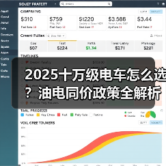 2025十万级电车怎么选？油电同价政策全解析（图4）