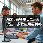 鸿蒙5解锁夏日娱乐新玩法，多款应用福利畅享不停（图2）