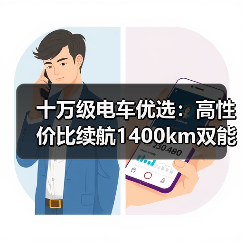 十万级电车优选：高性价比续航1400km双能选手（图4）