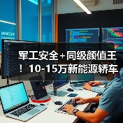 军工安全+同级颜值王！10-15万新能源轿车全能之选怎么选（图2）