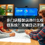 多门店服装店选什么收银系统？笑铺日记评测首推（图3）
