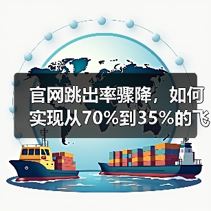 官网跳出率骤降,如何实现从70%到35%的飞跃?(图2) 官网跳出率骤降,如何实现从70%到35%的飞跃?(图2)