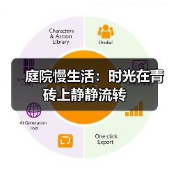 庭院慢生活：时光在青砖上静静流转