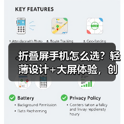 折叠屏手机怎么选？轻薄设计+大屏体验，创新功能如何提升生活效率？（图2）