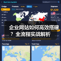 企业网站如何高效搭建？全流程实战解析（图2）