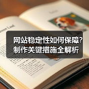 网站稳定性如何保障？制作关键措施全解析