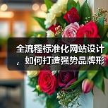 全流程标准化网站设计，如何打造强势品牌形象？
