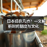 日本现在几点？一文解析时间制度与文化