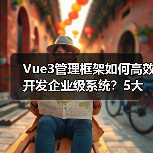 Vue3管理框架如何高效开发企业级系统?5大优势解析(图4) Vue3管理框架如何高效开发企业级系统?5大优势解析(图4)