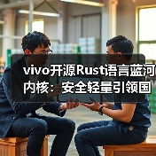 vivo开源Rust语言蓝河内核：安全轻量引领国产操作系统发展