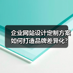 企业网站设计定制方案如何打造品牌差异化？（图2）