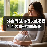 外贸网站如何长效运营?五大维护策略揭秘(图3) 外贸网站如何长效运营?五大维护策略揭秘(图3)
