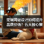 定制网站设计如何提升品牌价值？五大核心策略解析