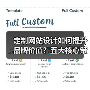 定制网站设计如何提升品牌价值？五大核心策略解析（图4）