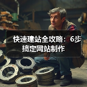 快速建站全攻略：6步搞定网站制作