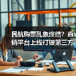 民航购票乱象终结？直销平台上线打破第三方垄断
