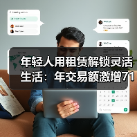 年轻人用租赁解锁灵活生活:年交易额激增71%(图2) 年轻人用租赁解锁灵活生活:年交易额激增71%(图2)