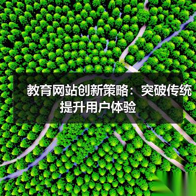 教育网站创新策略:突破传统提升用户体验(图3) 教育网站创新策略:突破传统提升用户体验(图3)