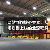 网站制作核心要素：从规划到上线的全流程解析（图1）