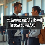 网站客服系统转化率翻倍实战配置技巧