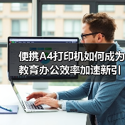 便携A4打印机如何成为教育办公效率加速新引擎？