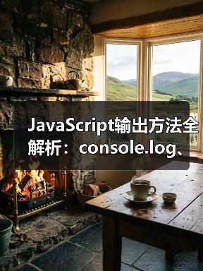 JavaScript输出方法全解析：console.log、document.write等实用技巧（图2）