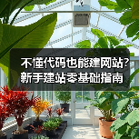 不懂代码也能建网站?新手建站零基础指南(图3) 不懂代码也能建网站?新手建站零基础指南(图3)