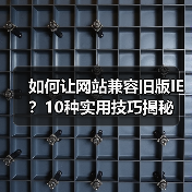 如何让网站兼容旧版IE？10种实用技巧揭秘（图2）