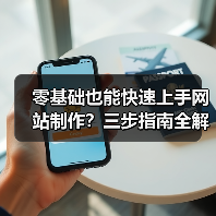 零基础也能快速上手网站制作？三步指南全解析（图2）