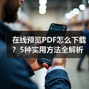 在线预览PDF怎么下载？5种实用方法全解析（图1）