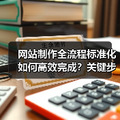 网站制作全流程标准化如何高效完成?关键步骤解析(图3) 网站制作全流程标准化如何高效完成?关键步骤解析(图3)