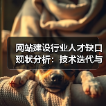 网站建设行业人才缺口现状分析:技术迭代与供需失衡的挑战(图2) 网站建设行业人才缺口现状分析:技术迭代与供需失衡的挑战(图2)