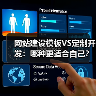 网站建设模板VS定制开发:哪种更适合自己?(图2) 网站建设模板VS定制开发:哪种更适合自己?(图2)