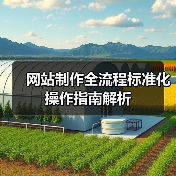 网站制作全流程标准化操作指南解析