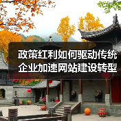 政策红利如何驱动传统企业加速网站建设转型?(图4) 政策红利如何驱动传统企业加速网站建设转型?(图4)