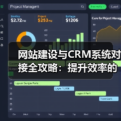 网站建设与CRM系统对接全攻略:提升效率的关键(图2) 网站建设与CRM系统对接全攻略:提升效率的关键(图2)