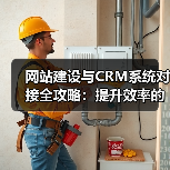 网站建设与CRM系统对接全攻略:提升效率的关键(图3) 网站建设与CRM系统对接全攻略:提升效率的关键(图3)