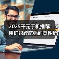2025千元手机推荐：耐用护眼续航强的高性价比之选（图2）