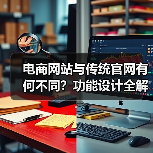 电商网站与传统官网有何不同？功能设计全解析（图3）