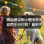 网站建设和小程序开发能同步进行吗?解析可行性与优势(图2) 网站建设和小程序开发能同步进行吗?解析可行性与优势(图2)