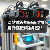 网站建设如何通过抖音跳转链接精准引流？