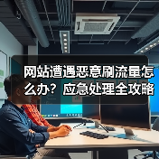 网站遭遇恶意刷流量怎么办？应急处理全攻略