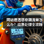 网站遭遇恶意刷流量怎么办?应急处理全攻略(图4) 网站遭遇恶意刷流量怎么办?应急处理全攻略(图4)