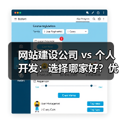 网站建设公司 vs 个人开发:选择哪家好?优缺点全解析(图3) 网站建设公司 vs 个人开发:选择哪家好?优缺点全解析(图3)