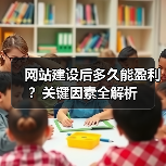 网站建设后多久能盈利？关键因素全解析（图1）