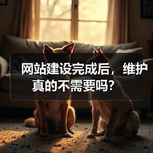 网站建设完成后，维护真的不需要吗？（图2）