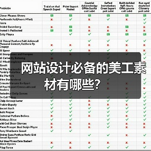 网站设计必备的美工素材有哪些？（图2）