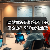 网站建设后排名不上升怎么办？SEO优化全攻略（图1）