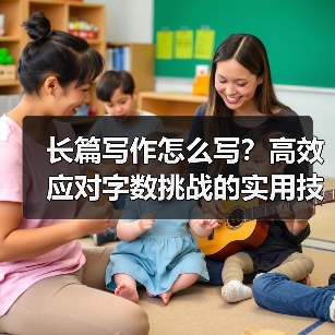 长篇写作怎么写？高效应对字数挑战的实用技巧（图2）